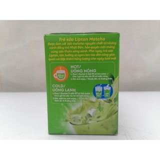 [Hộp XANH LÁ 136g] TRÀ SỮA MATCHA [VN] LIPTON 3 in 1 Matcha Latte
