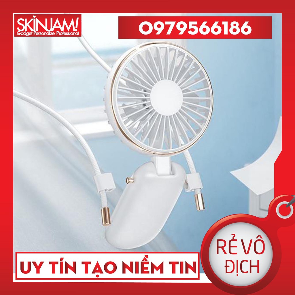 Quạt đeo cổ mini, cầm tay, chính hãng Benks