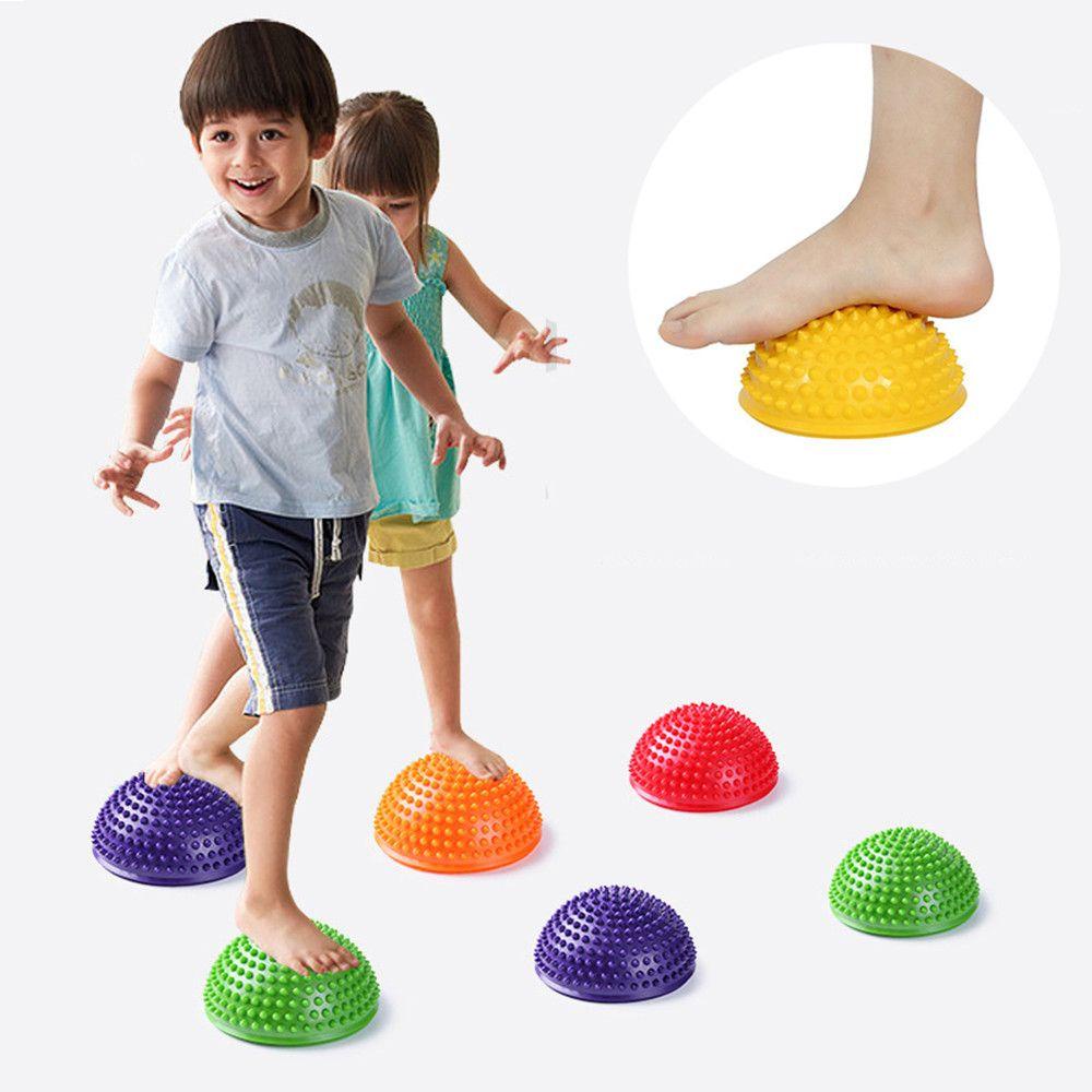 Bóng Gai Dầu Mát Xa Tập Thể Hình Nửa Quả Cầu 16cm Cho Nữ