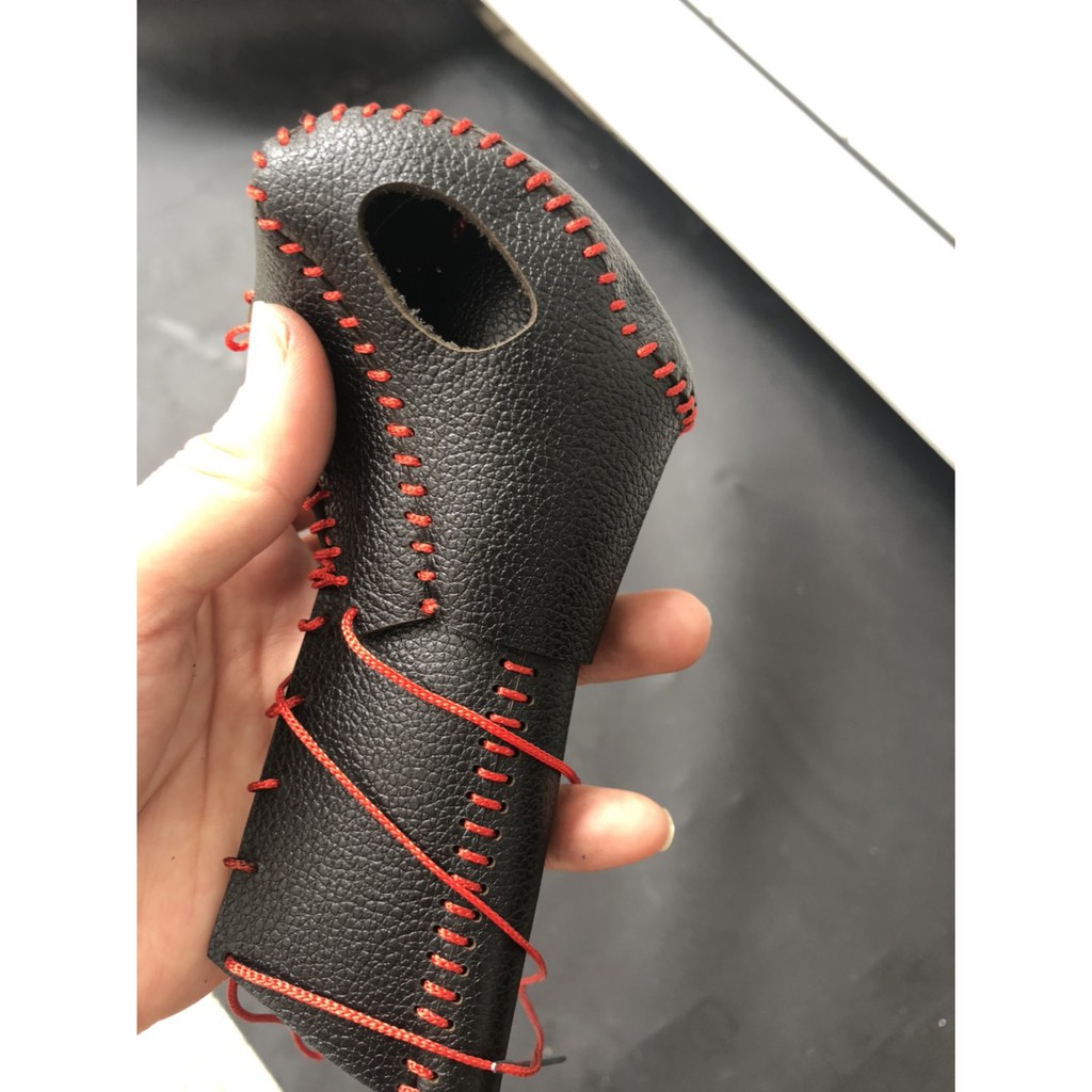 Bọc cần số phanh tay kia seltos 2021 - 2019 AT, bọc phanh tay cần số cerato 2021 - 2019 AT da bò 100% giá xưởng Kia_B1