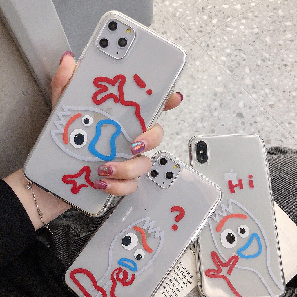 Ốp Điện Thoại Mềm Trong Suốt Cho Iphone 11 Pro Xs Max Xr 8 7 6 Plus