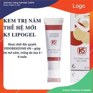 Kem giảm thâm nám k5 lipogel - kem hỗ trợ giảm nám chuyên sâu 40ml