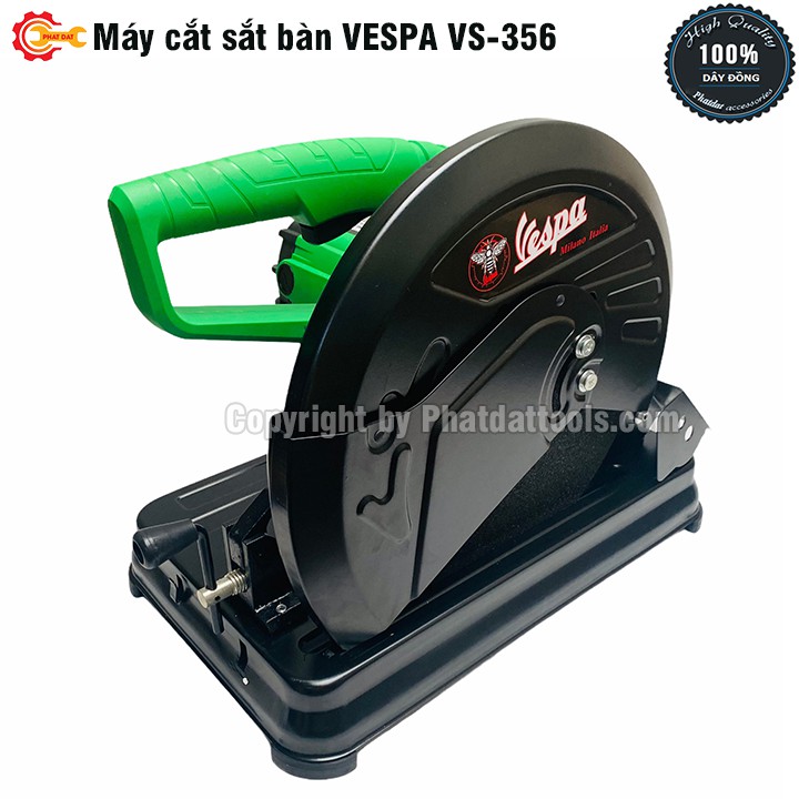 Máy cắt sắt bàn VESPA VS-356-Công suất 2800W-Kèm sẵn đá cắt-Bảo hành 6 tháng