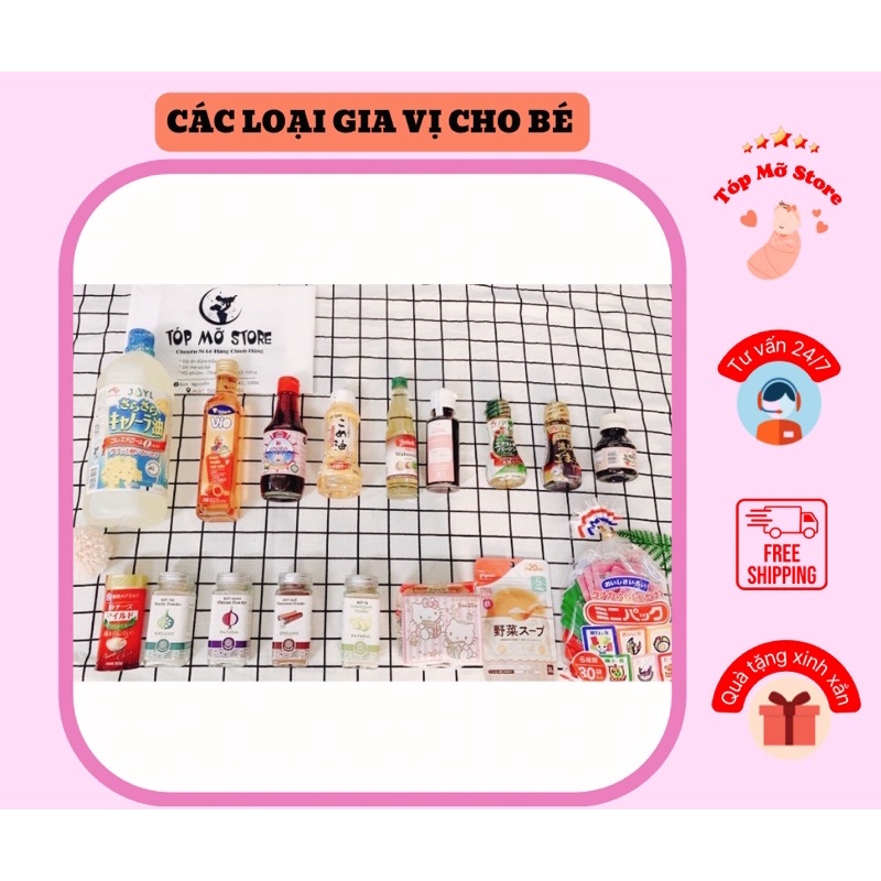 Gia Vị Cho Bé Ăn Dặm 6M+