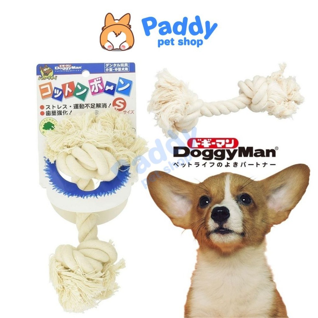 Xương Cotton Nhai Gặm Sạch Răng Cho Chó DoggyMan