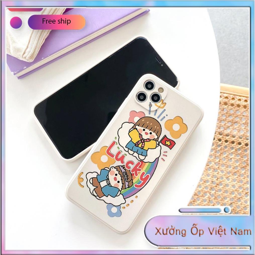 Ốp lưng iphone 5s/6/6plus/6s/6splus/7/7plus/8/8plus/x/xr/xs/11/12/pro/max/plus/promax Chibi Xưởng D125