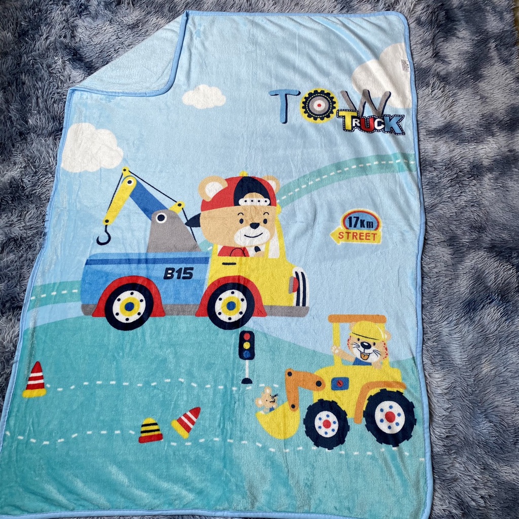 Chăn cho bé, chăn nhung tuyết chất liệu siêu mềm mịn và thoáng khí