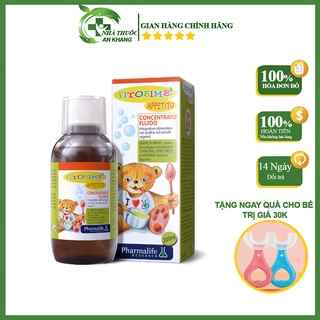 Fitobimbi Appetito - Siro Ăn Ngon Thảo Dược Châu Âu Giúp Bé Ăn Ngon, Hấp Thu Tốt (Chai 200ml)