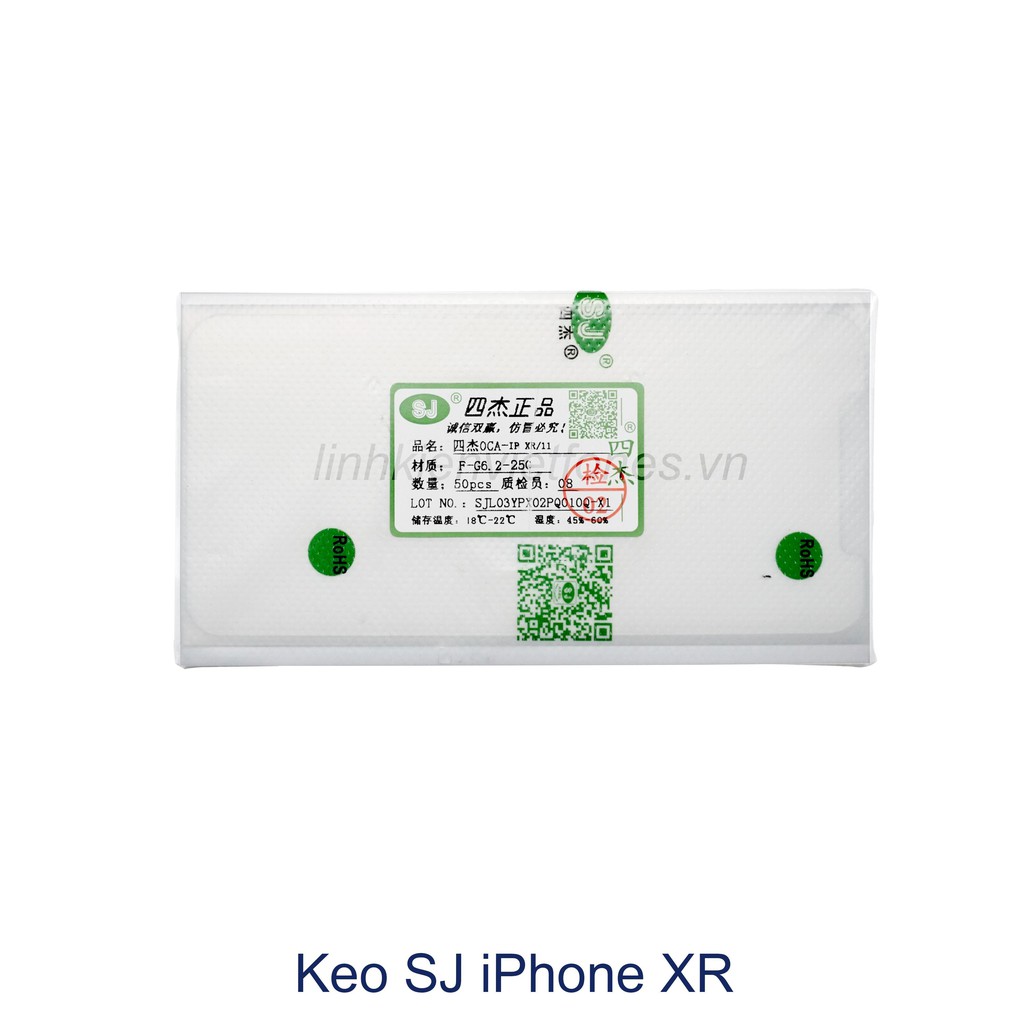 5 miếng Keo SJ iP XR / iphone 11