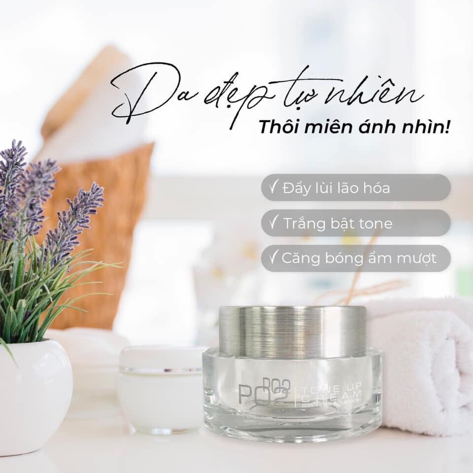 Combo 5 SAMPLE Kem Kích Trắng Váng Sữa, Cấp Ẩm Cho Da Orôche Po2 Tone Up Cream 3g x 5