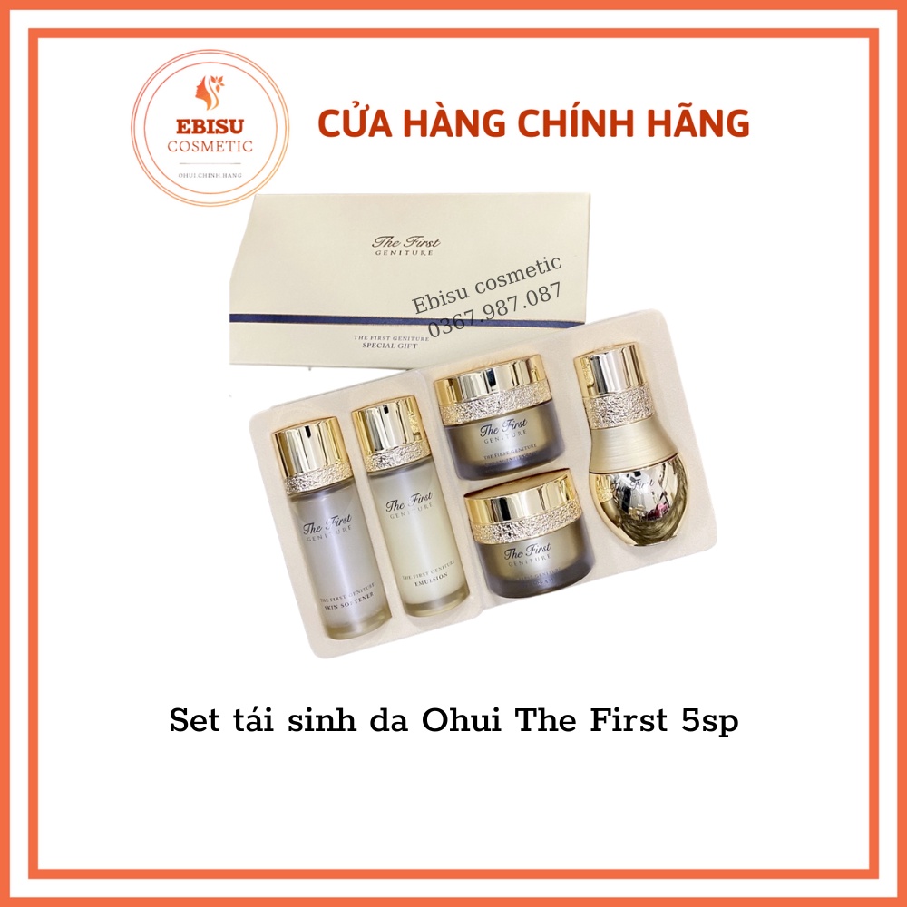 Set tái sinh da Ohui The First 5sp