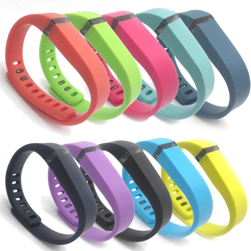 Dây Đeo Silicon Thay Thế Cho Đồng Hồ Thông Minh Fitbit Flex