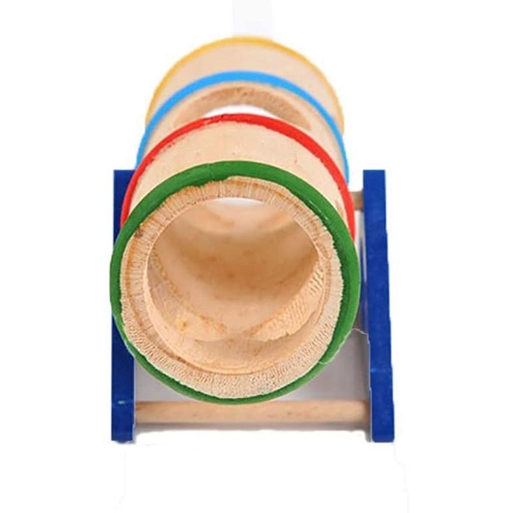 ELLSWORTH Đường Hầm Gỗ Đồ Chơi Cho Chuột Hamster