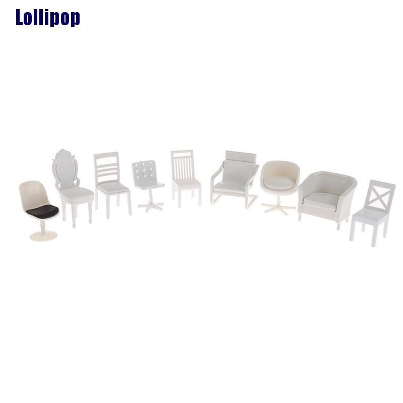 Mô hình ghế ngồi tỉ lệ 1:20 trang trí nhà búp bê