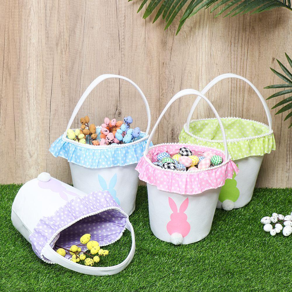 PINEVN Túi Đựng Kẹo Vải Cotton Hình Tai Thỏ