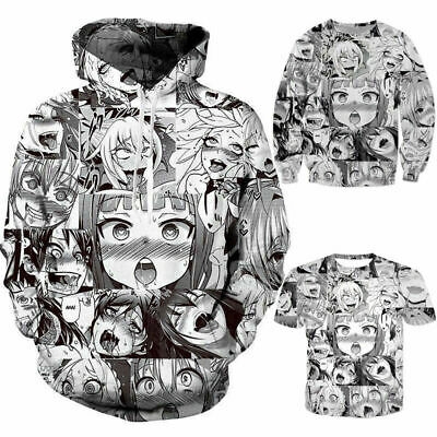 Bộ Áo Hoodie Và Quần Dài Hóa Trang Nhân Vật Hentai Manga 3D