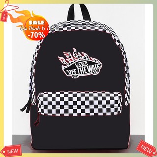 ️🏆Freeship️🏆 Balo thời trang nam nữ Vans Caro chất canvas 2020/ balo/ cặp/ balo laptop/ balo du lịch/ balo đi học