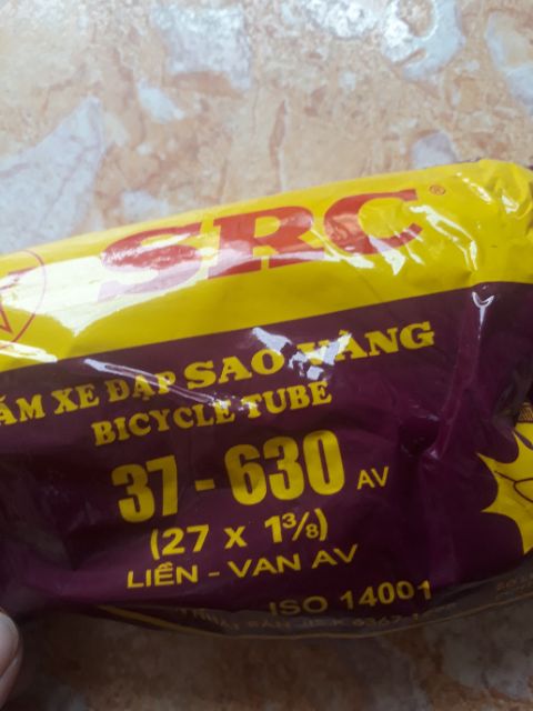 Săm (ruột) xe đạp 37-630(700) 27x1.3/8
