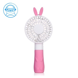 Quạt mini USB cầm tay Tai Thỏ, tai mèo...xinh xắn