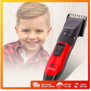 Dụng cụ cắt tóc - Xả Kho - Tông đơ kemei 730 lưỡi thép bền bỉ dùng pin sạc cầm tay tiện lợi