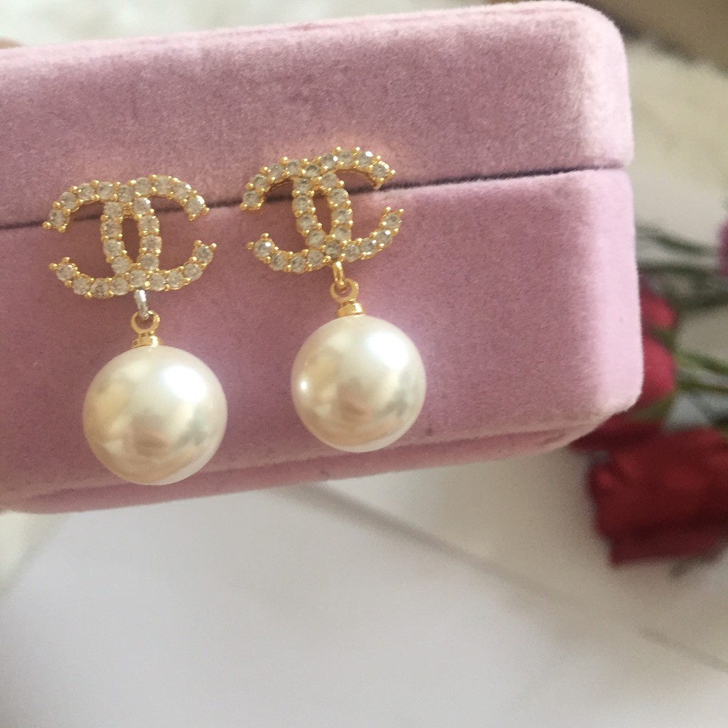 Bông Tai Nữ Ngọc đính Đá T180 NaMoo Jewelry