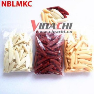 Nút nhựa bịt lỗ mũi khoan chéo - 9.5mm nâu - Túi 100 cái chất lượng cao