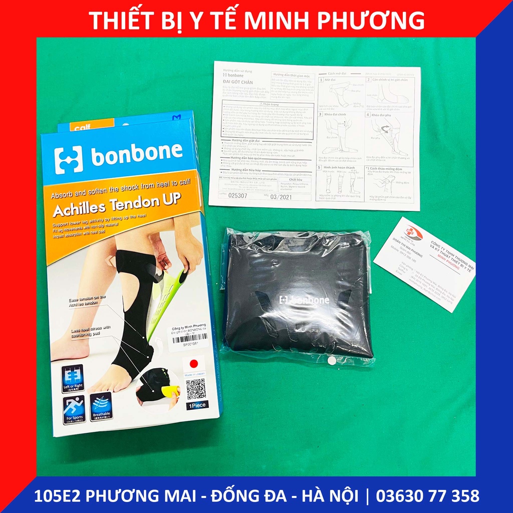 Đai gót chân BONBONE cao cấp