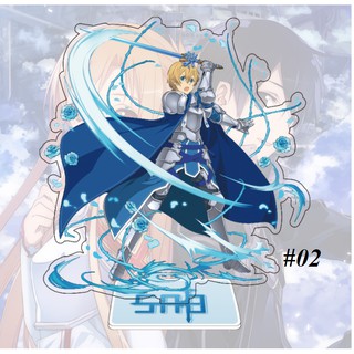 Standee mica nhân. vật sword art online
