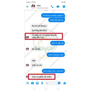 20 gói nhỏ bột phong thủy alofa