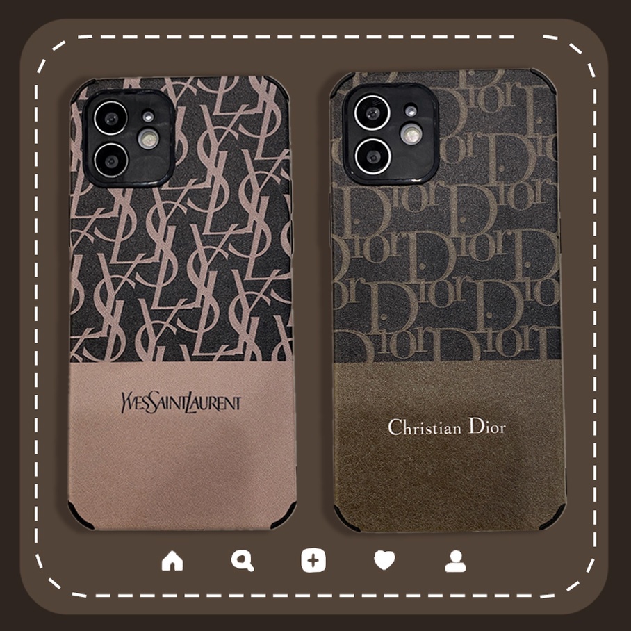 Ốp điện thoại mềm in hình thương hiệu thời trang Châu Âu cho For iPhone 13 12 11 Pro Max SE2020 Xr Xs X 7 8 Plus