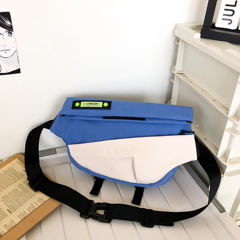 Túi đeo chéo thời trang chống nước, ngăn chứa rộng, messengerbags tặng kèm móc khóa