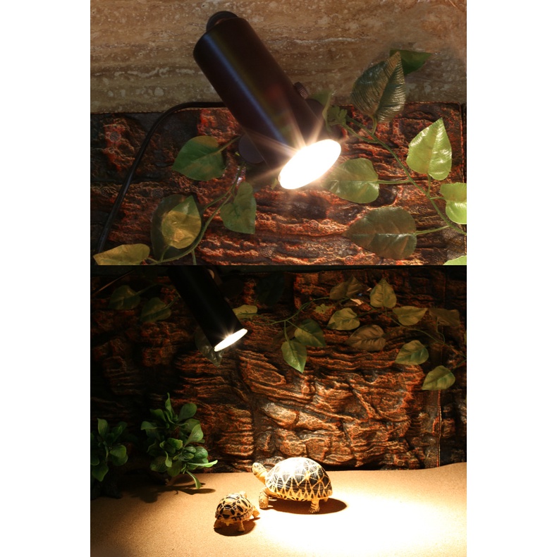 Đèn UVA+UVB 3.0, đèn sưởi nhỏ dùng cho bò sát thú cưng chính hãng Nomoypet