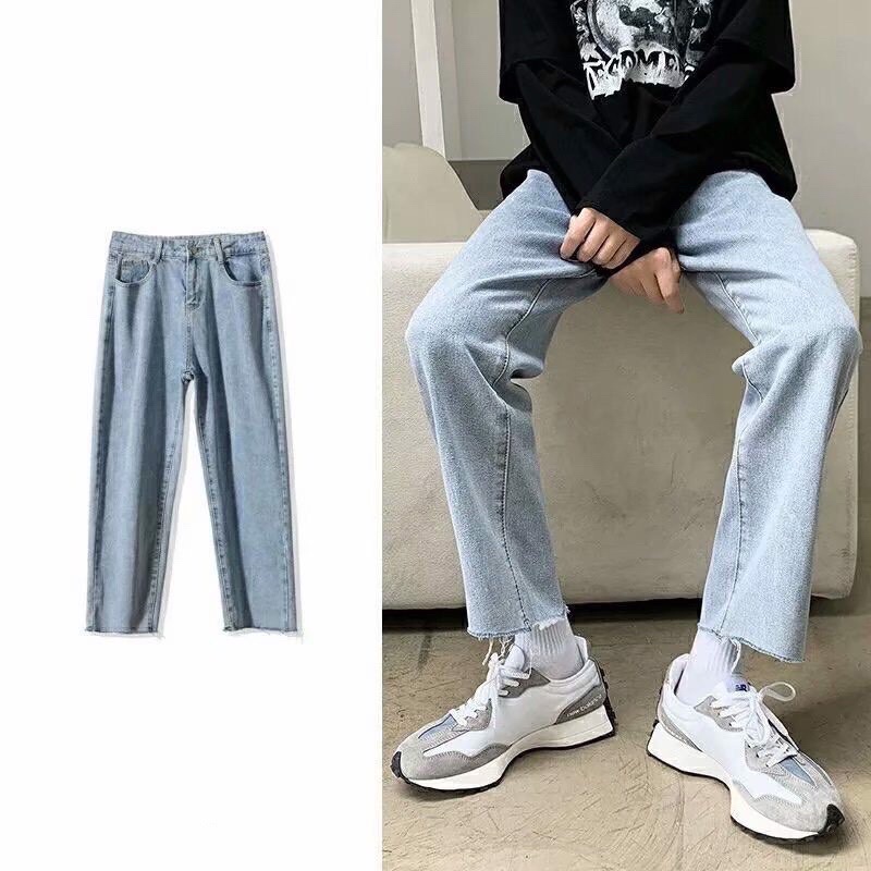 Quần Jean Baggy Nam VN CLO Xã Lai - QJ031 màu Xanh Bạc