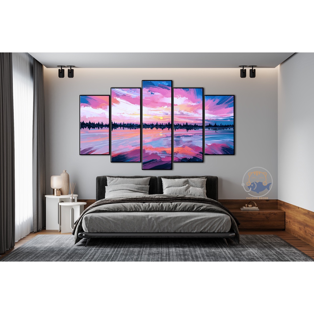 Tranh dán tường LANDSCAPE - Phong Cảnh - Digital Art - bộ 7