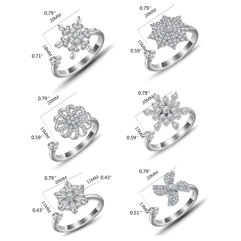 Nhẫn Con Quay Đồ Chơi Fidget Spinner Blala GiúP GiảM Stress Cho Nữ