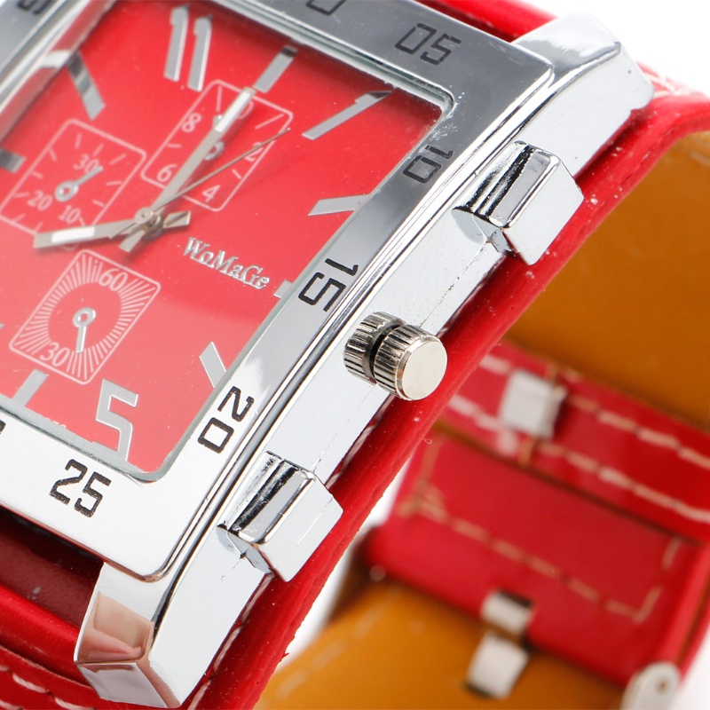 1 Đồng Hồ Đeo Tay Chống Mài Mòn Trọng Lượng Nhẹ Dành Cho Nam Nữ