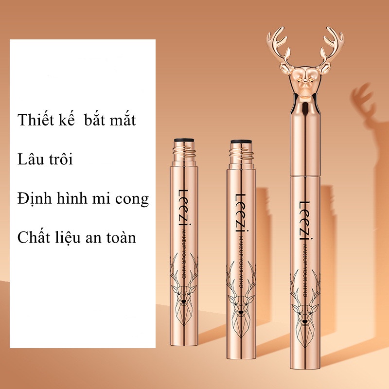MASCARA LEEZI vỏ hình động vật đáng yêu không thấm nước lâu trôi SPB00626