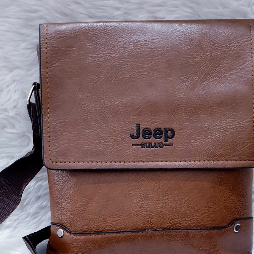 Túi đeo chéo 🎁 FREESHIP 🎁 Túi xách đựng ipad Nam ipn897 - Jeep đứng chất liệu da chống thấm có đủ 2 màu đen và nâu MKB