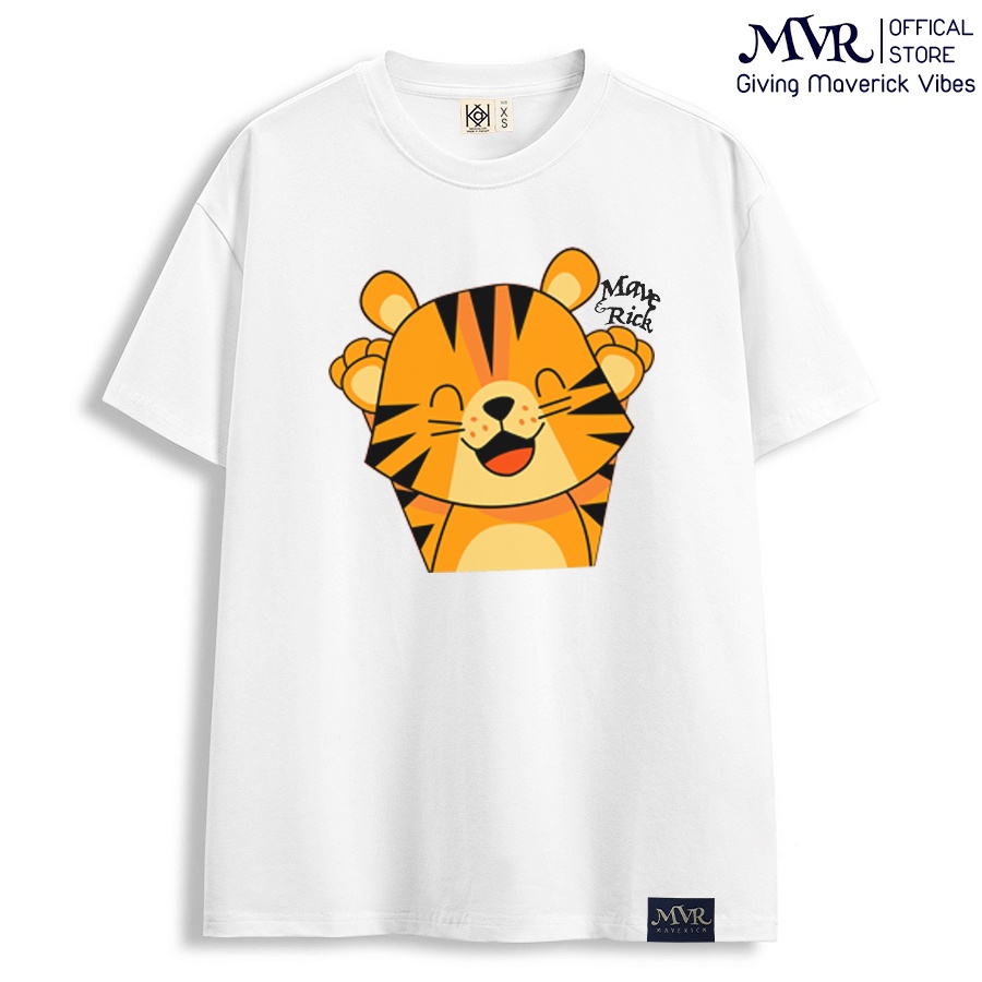 Áo thun unisex hình cọp baby cute style hàn quốc form rộng tay lỡ mvr TMHO260422