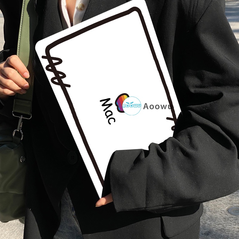 Ốp Điện Thoại Màu Đen Họa Tiết Graffiti Cho 2021 MacBook Pro 14 inch Pro 16 inch A2442 A2485 M1 Pro Max 2020 Air Pro 13 inch A2337 A2338