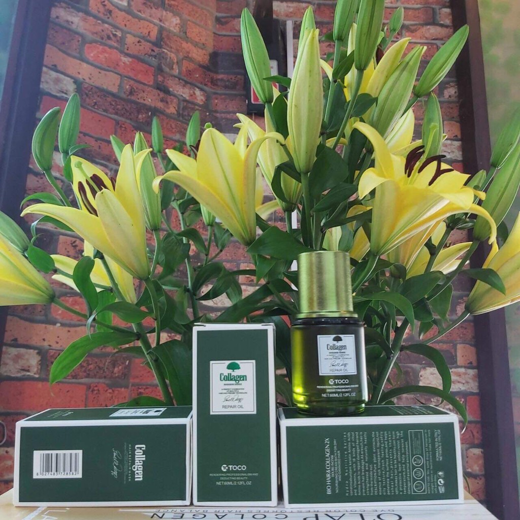 [CHÍNH HÃNG] Tinh Dầu Dưỡng Tóc Toco collagen 60ML