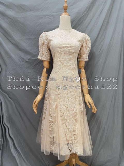 Đầm dự tiệc ren xoè cao cấp camidress | BigBuy360 - bigbuy360.vn