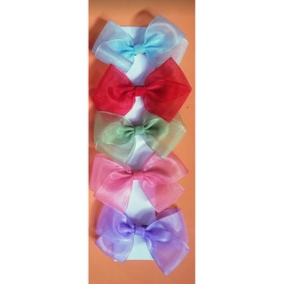 Cột tóc nơ voan 4cm