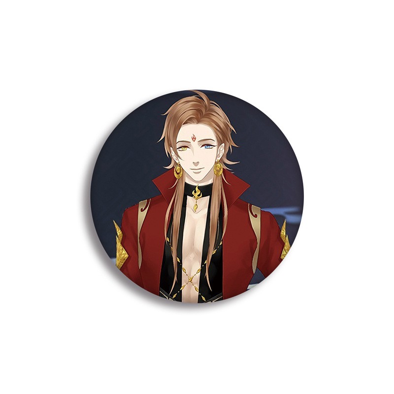 (nhiều mẫu) Huy hiệu cài áo IN HÌNH Albireo game chibi dễ thương xinh xắn