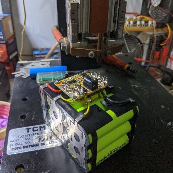 Pin Makita 18V 6AH mạch sạc adapter