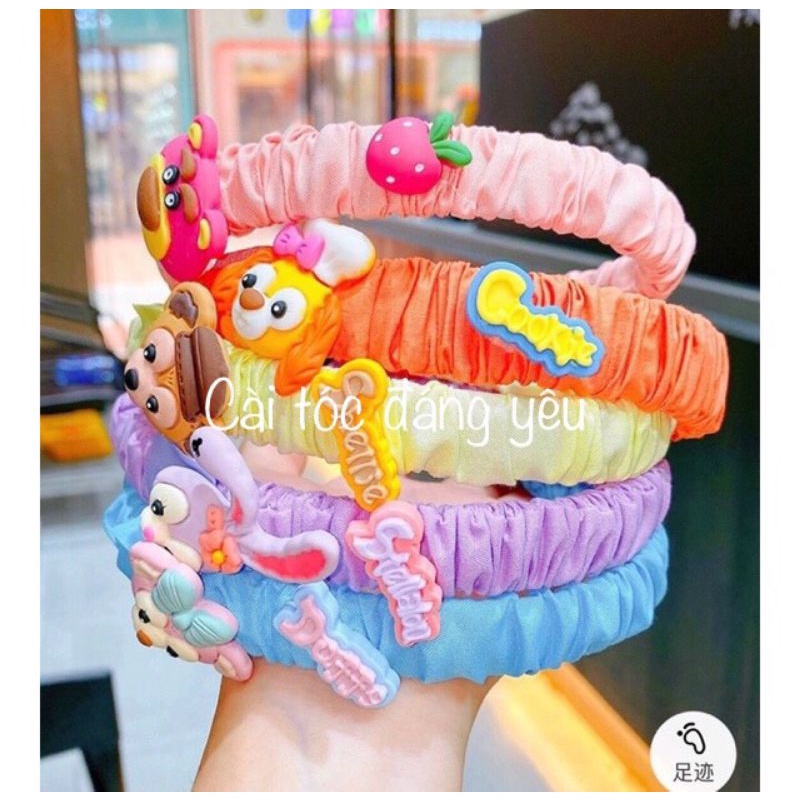 Băng đô Cài tóc nhún HÌNH THÚ đáng yêu( loại tốt )
