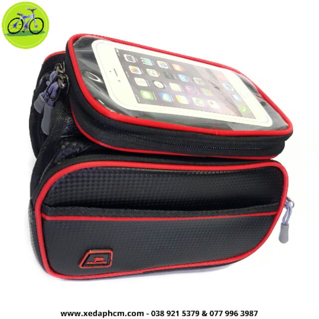 Túi treo sườn xe đạp, để điện thoại dụng cụ cá nhân chuyên dụng đi phượt