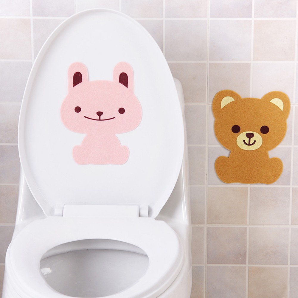 Miếng Dán Khử Mùi Toilet Than Hoạt Tính Hình Thú Ngộ Nghĩnh - Mùi Hương Thơm Dễ Chịu Thơm Tủ Quần Áo