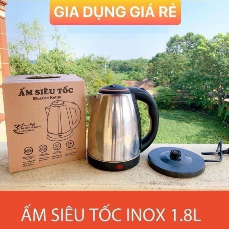 BINH ĐUN SIÊU TỐC INOX ELECTRIC 1,8 LÍT