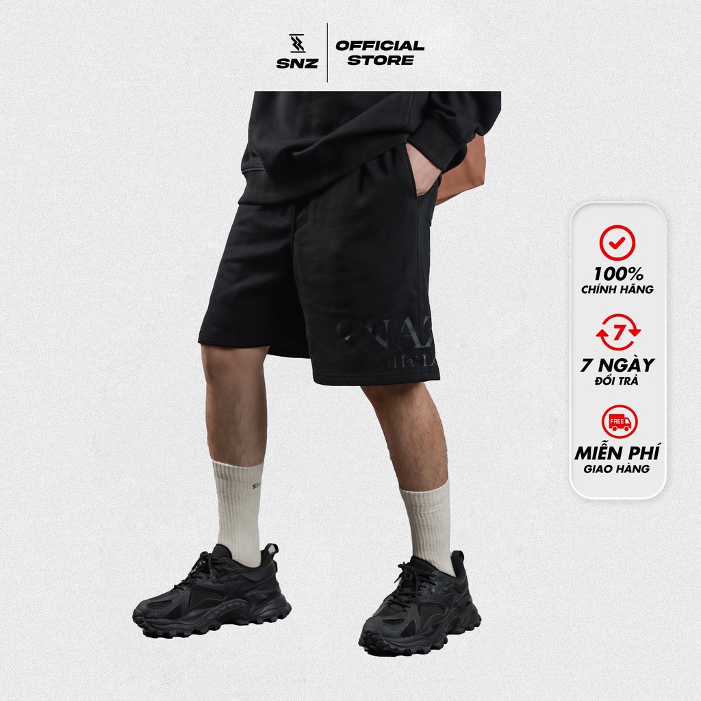 Quần Short Chất Vải Nỉ Da Cá Chun Mềm Mại Co Giãn Thoải Mái Snazzy Side Short